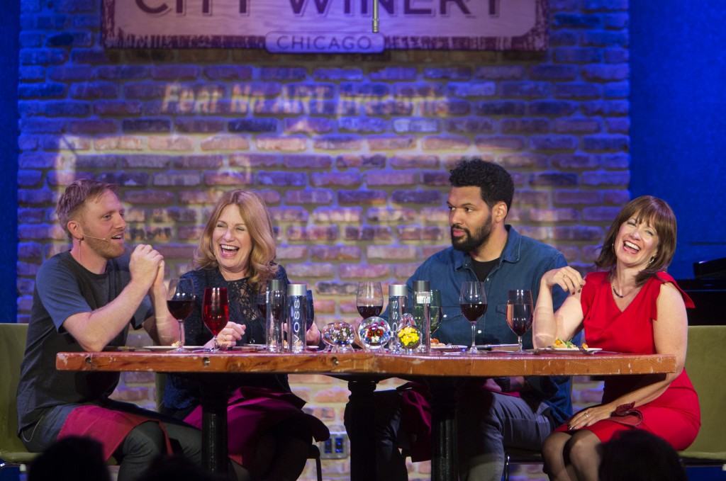 Elysabeth Alfano's Fear No Art presents The Dinner Party at City Winery, Monday, Sept. 14, 2015. Charles Osgood Photography
